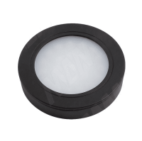 LUNA Светодиодный светильник точечный круглый, черный, 12V, нейтральный белый 4000К, 2W
