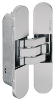 Петля врезная Hafele Startec, 80 кг, толщина двери от 40 мм, 160 мм, покрытие хром матовый